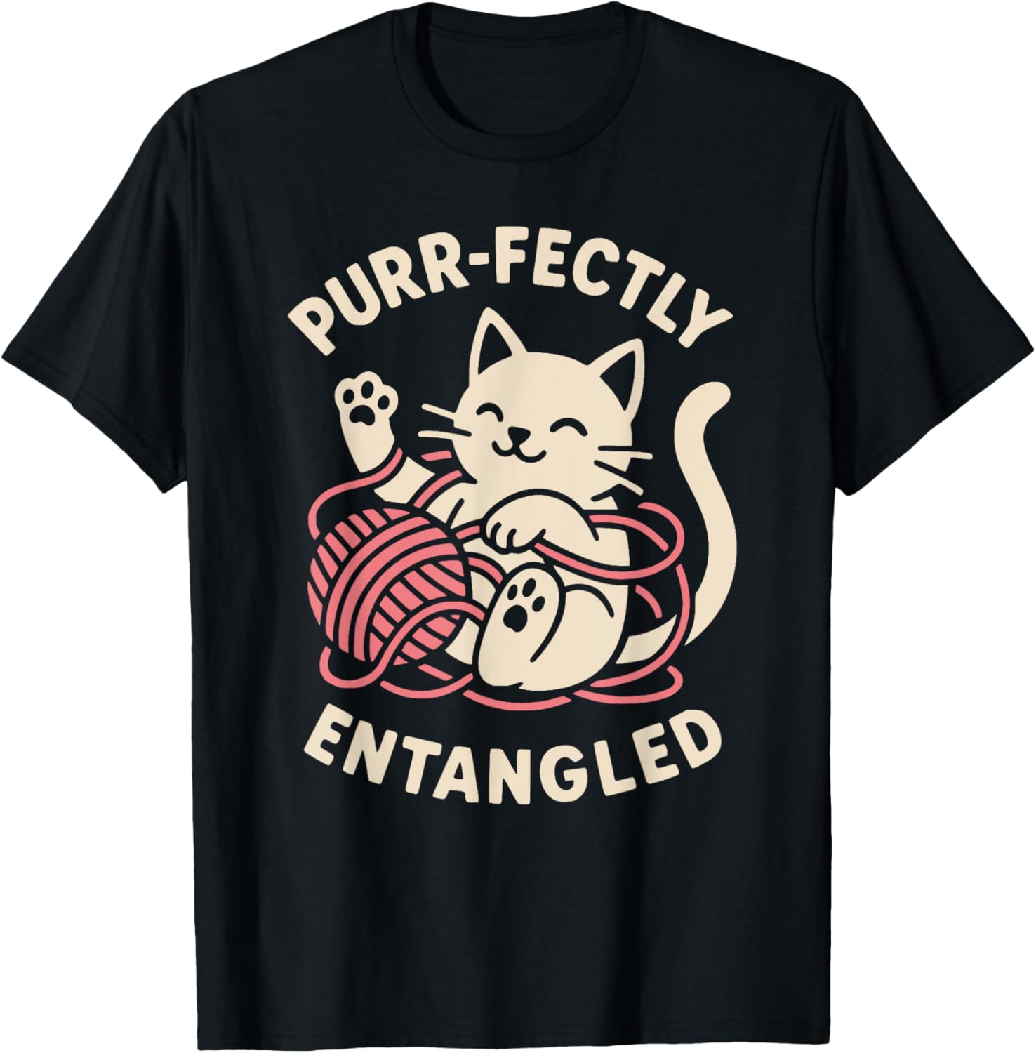 urr-fectly Entangled Cat Cartoon Yarn Yarn Supply | Viral US Pick | Perfect for Crafters