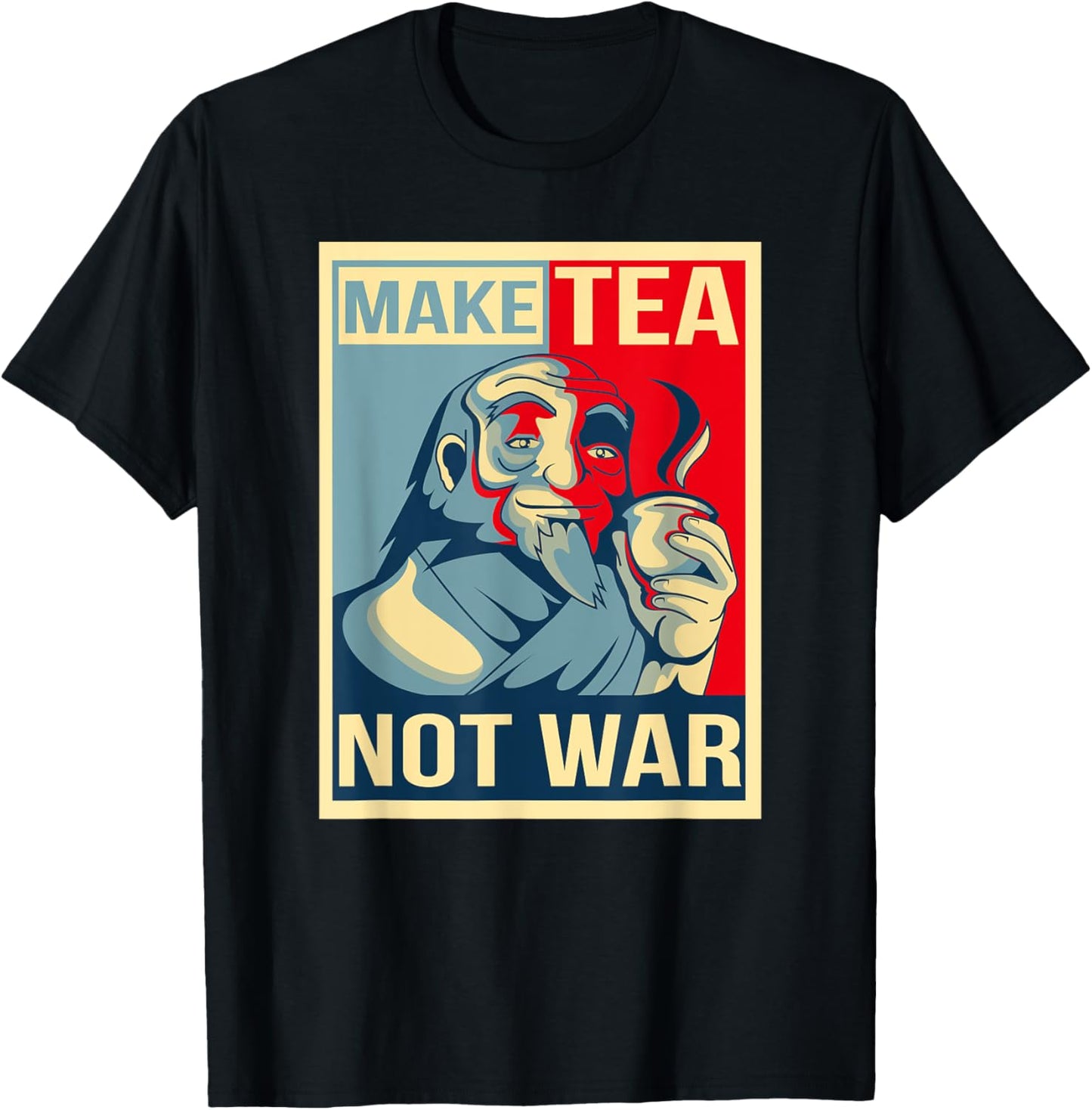 Make Tea Not War. Tealover Japanese Buddha Herbal Peace Apparel | High Search Volume | Comfort Daily Wear