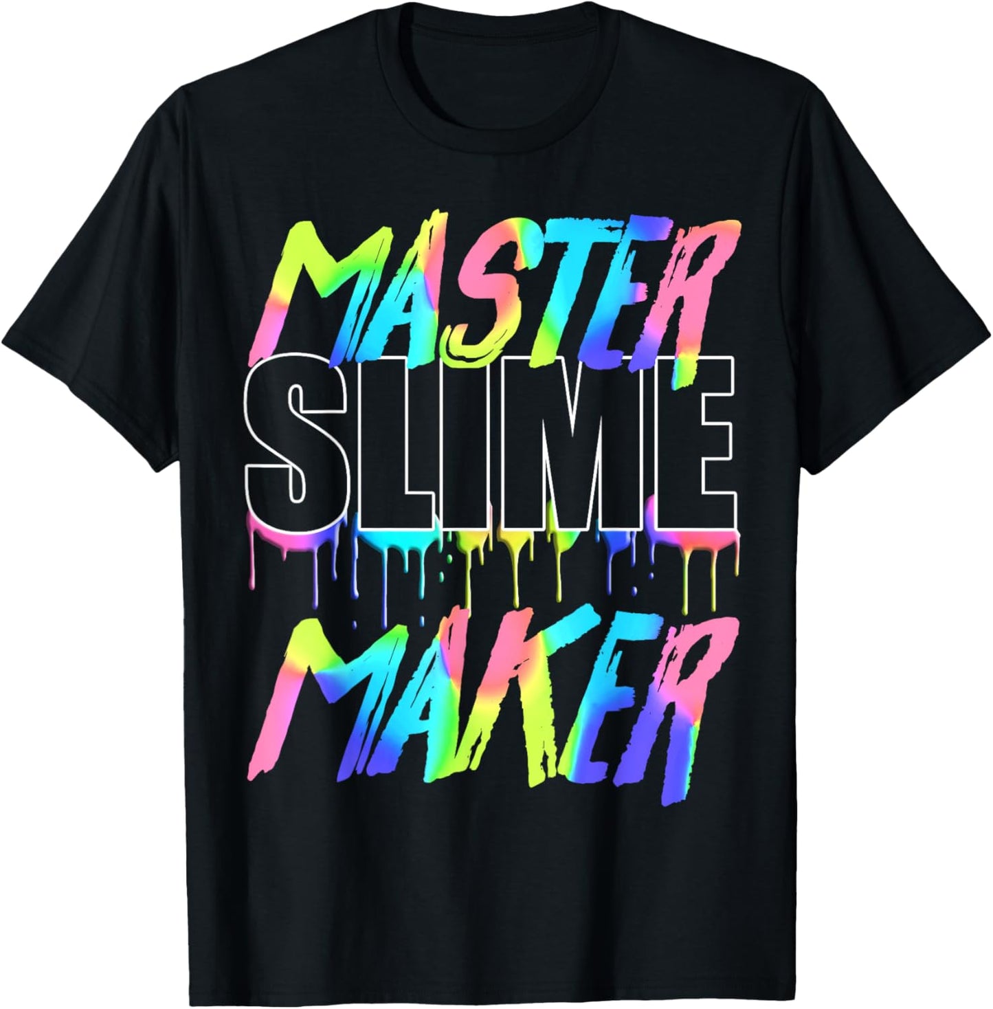 Master Slime Maker Slimey Dripping Rainbow Apparel | High Search Volume | Perfect Gift Idea