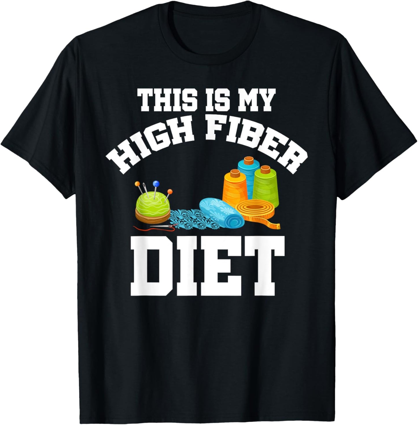 This Is My High Fiber Diet Yarn Knitting Knitter Needle Yarn Supply | Viral US Pick | High CTR Title