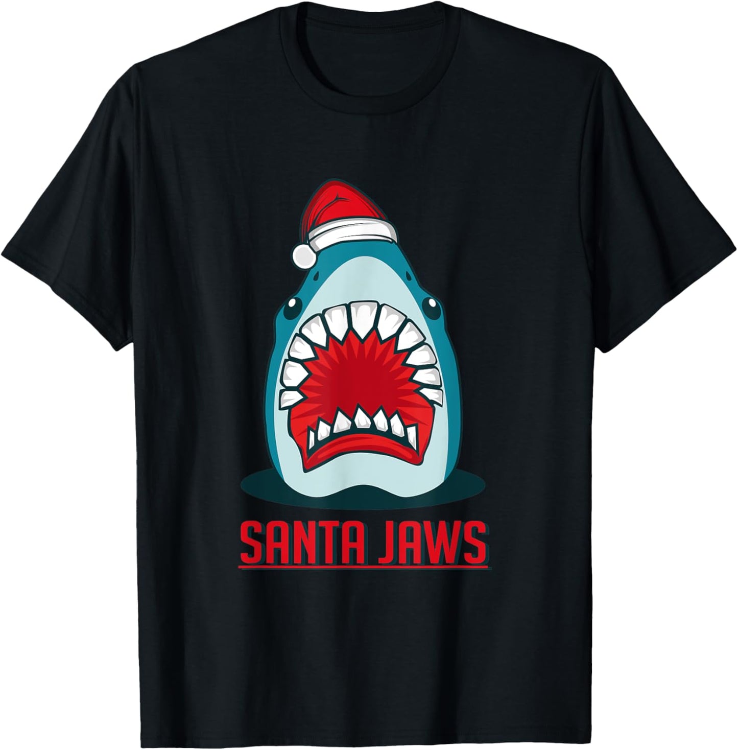 Santa Jaws Pun Maker Apparel | High Search Volume | Comfort Daily Wear