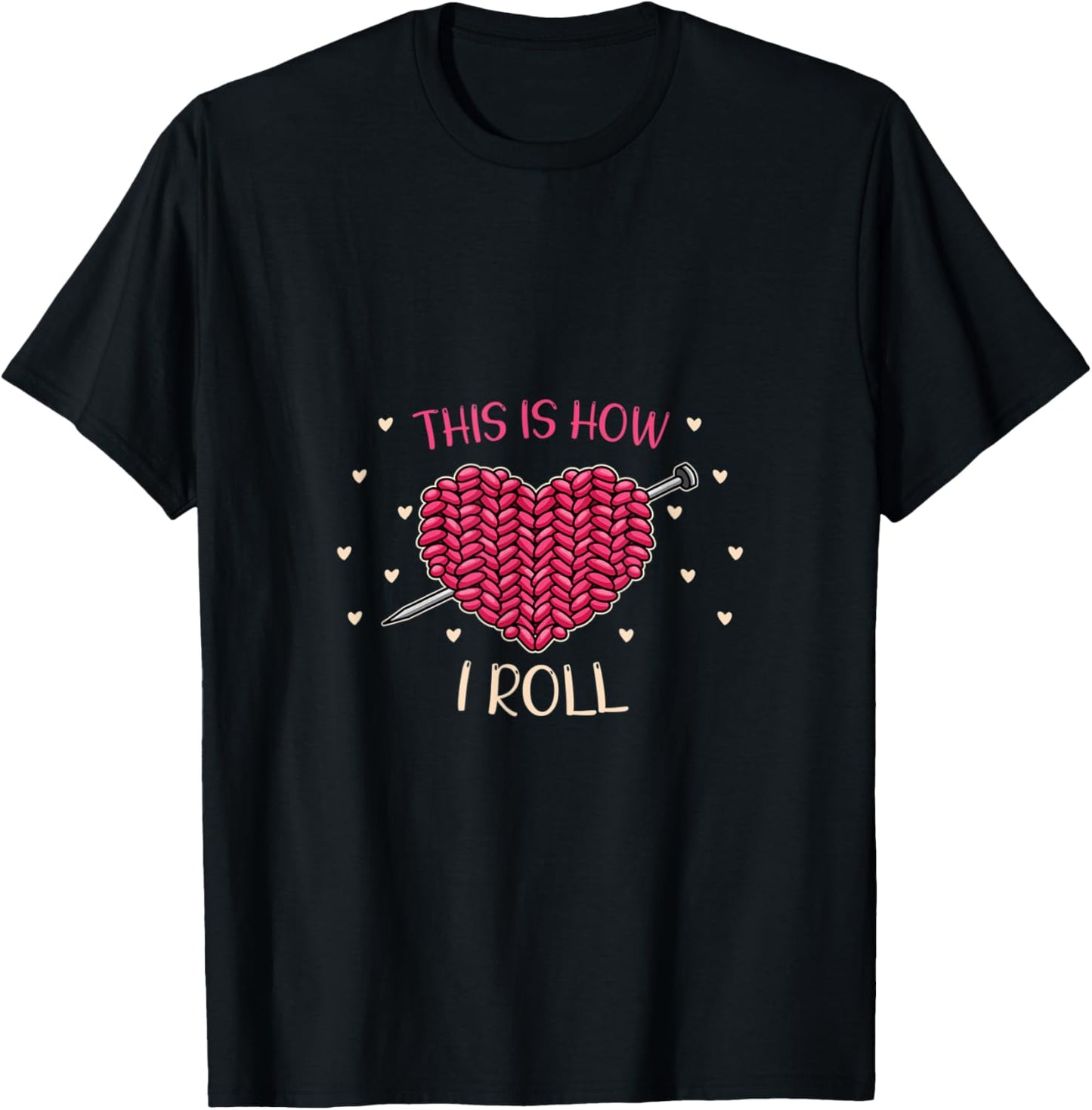 Cute Crocheter Knitting Yarn This is How I Roll Yarn Supply | Viral US Pick | High CTR Title