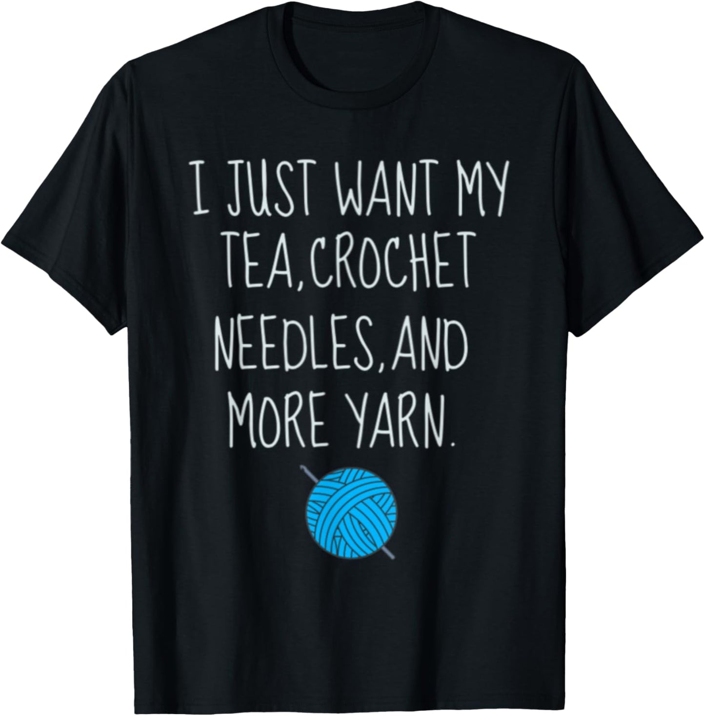 Crochet Tea Funny Grandma Mom Crocheting Yarn Lover Gift Yarn Supply | Trending 2025 | High CTR Title