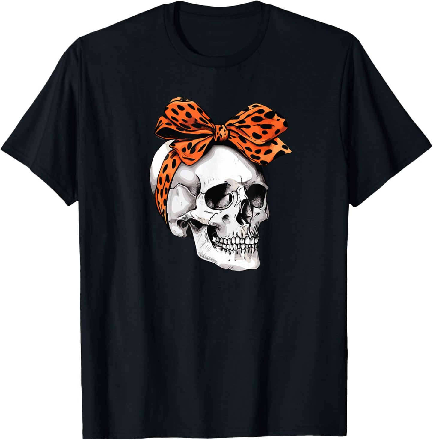 Skull Coquette Bow Halloween Cute Cheetah Bow Group Costume Apparel High Search Demand US Top Pick