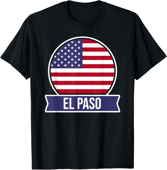El Paso - USA - American place name US flag design Apparel | Bestseller Style | Aesthetic Casual Look