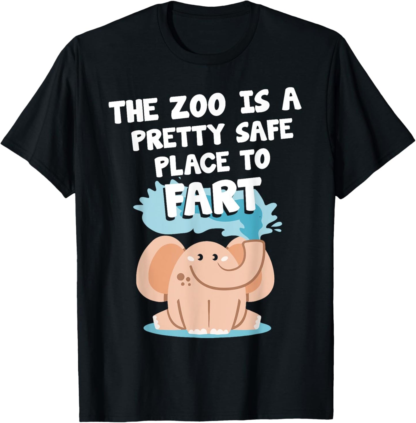 The Zoo Is a Pretty Safe Place to Fart - Zoo Zookeeper Apparel | Top Conversion Title | Daily Wear Essential