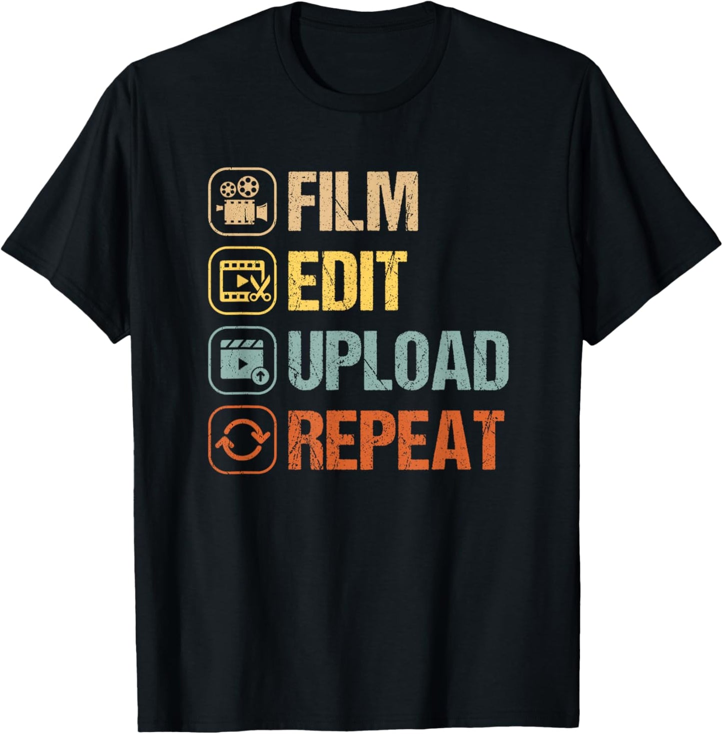 Film Edit Repeat Cinematographers Movie Maker Filmmaker Apparel | Best Seller Pick | Perfect Gift Idea