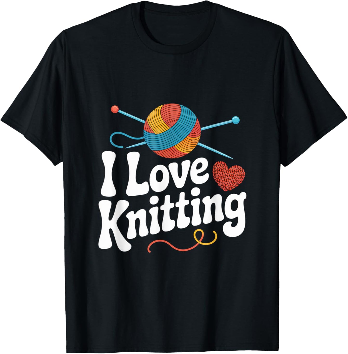 I Love Knitting Yarn Heart Ball Needles Yarn Supply | Top Rated | Customer Favorite