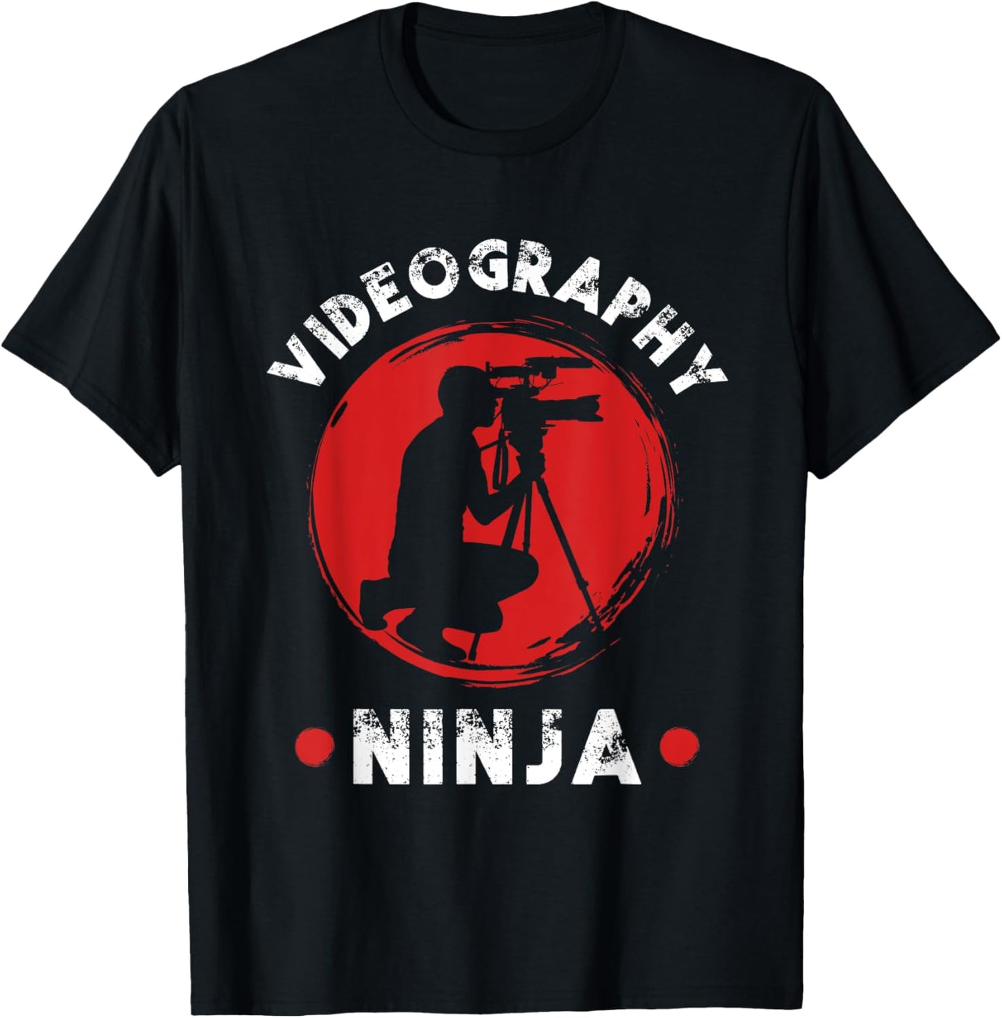 Videographer Ninja Videography Filmmaker Gift Apparel | Premium Quality | Comfort Daily Wear