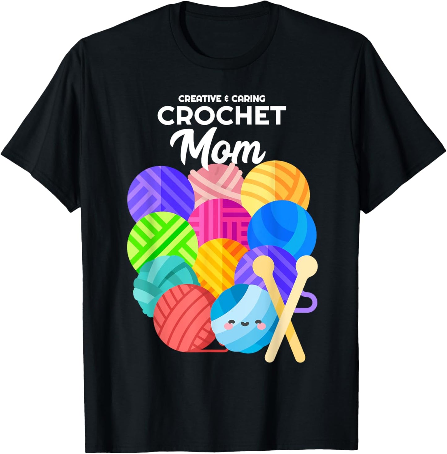Crochet Mom Hobby Crocheter Knitter Balls of Yarn Yarn Supply | Premium Quality | Best Seller Choice