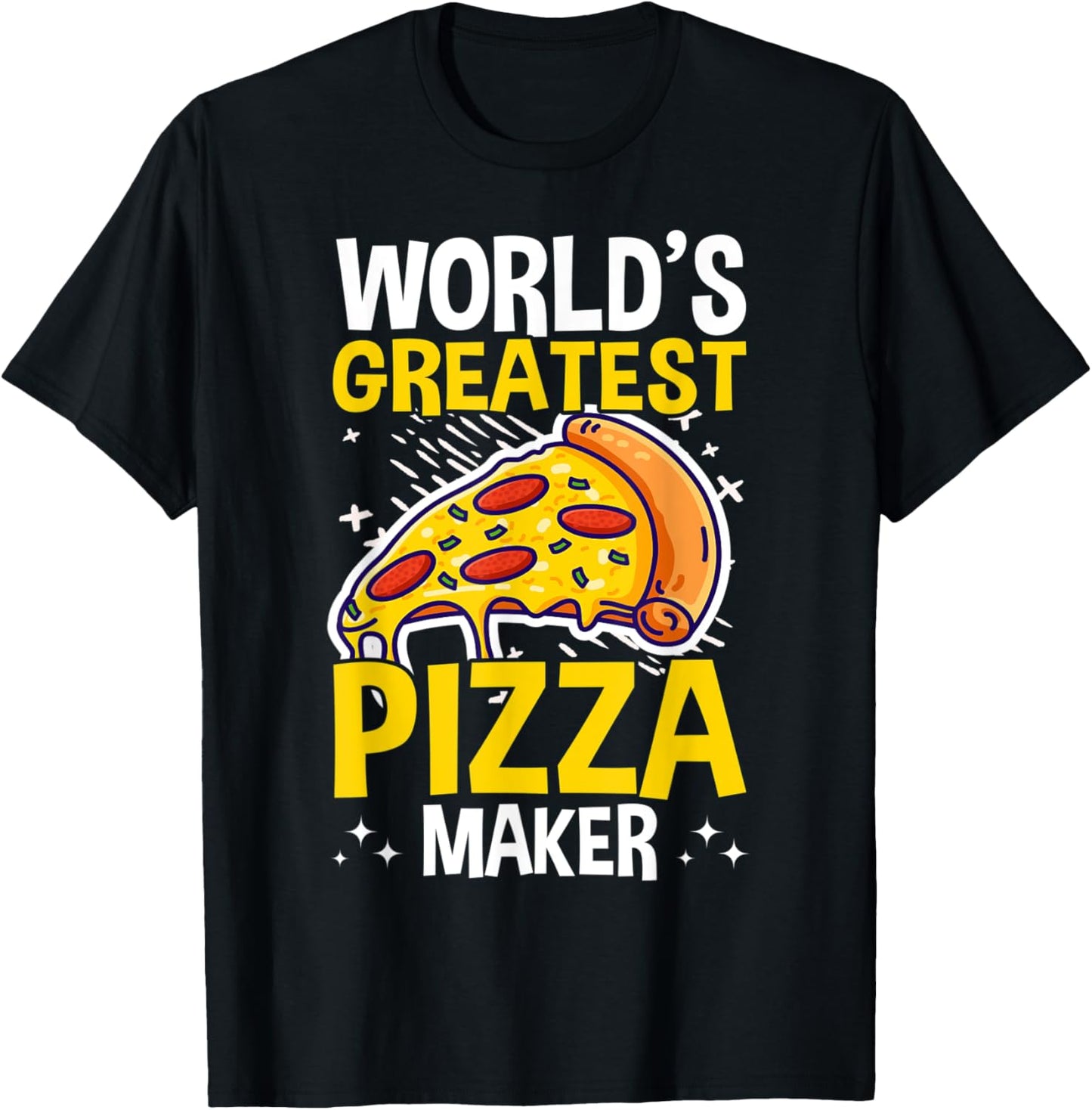 Pizza Making, Worlds Greatest Pizza Slice, Hobby Pizza Maker Apparel | Best Seller Pick | Comfort Daily Wear