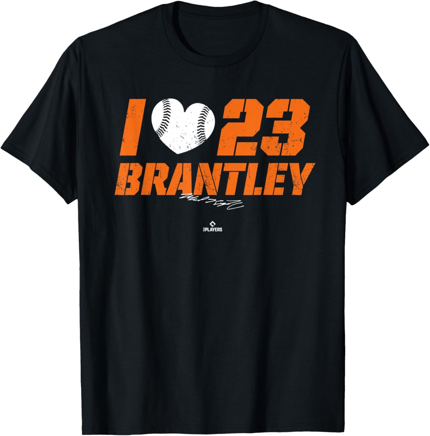 I Heart Michael Brantley Houston MLBPA Apparel | Trending 2025
