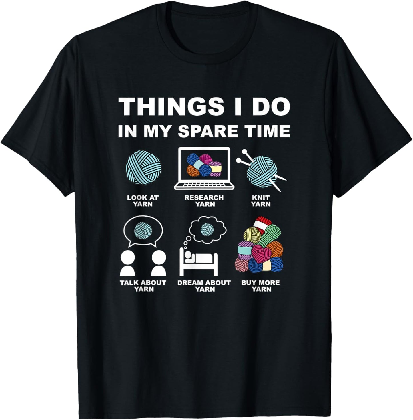 Yarn Things I Do In My Spare Time Knitting Yarn Yarn Supply | Premium Quality | Perfect for Crafters