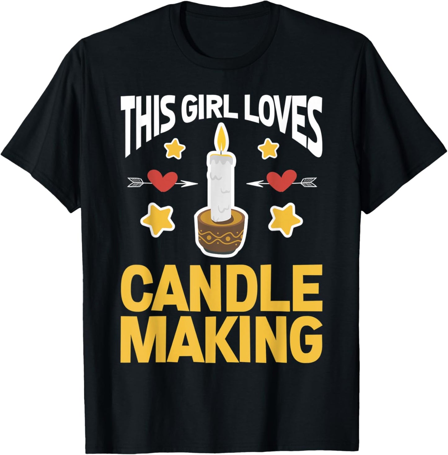This Girl Loves Candle Making Wax Candle Maker Apparel | Best Seller Pick | Aesthetic Fit