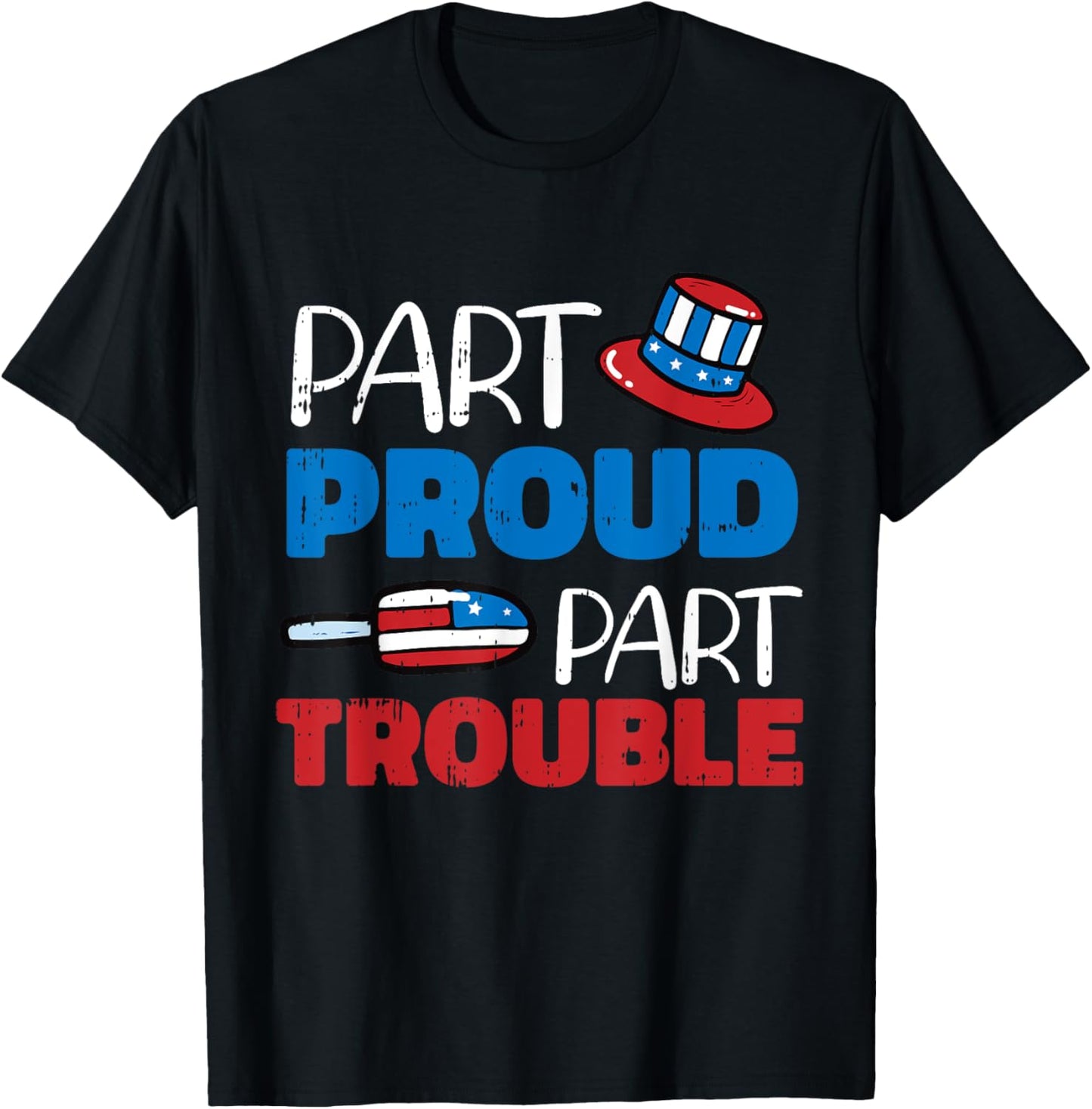 4th Of July Vintage American Flag Patriotic Trouble Maker Apparel | Premium Quality | Must-Have Style