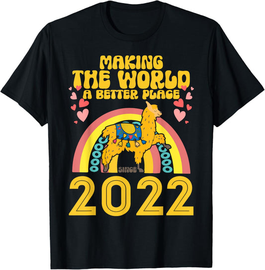 1 Birthday Making the world a better place since 2022 Apparel | High Search Volume | High CTR Boost