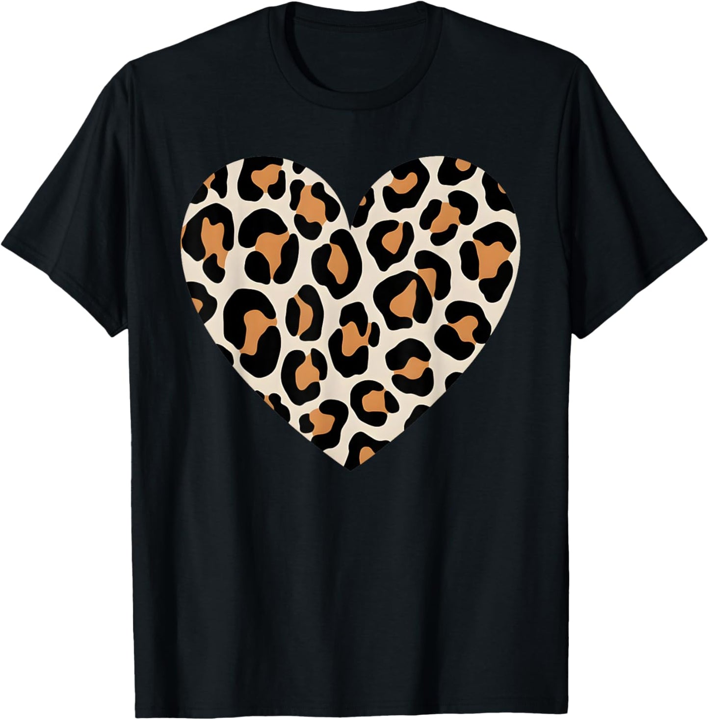 Cheetah Leopard Heart girls animal cool Print Apparel High Search Demand US Top Pick