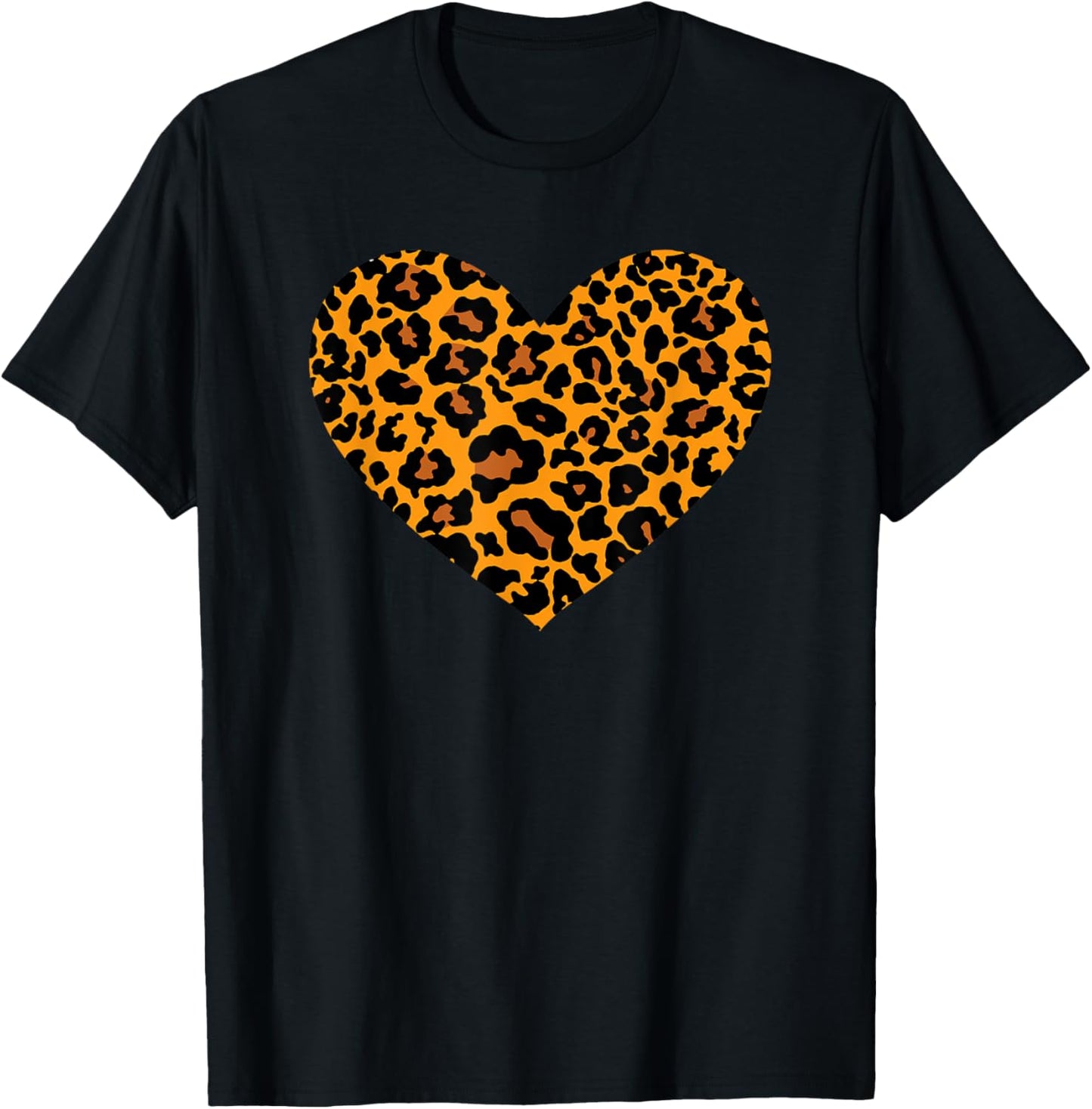 Leopard Cheetah Print Heart Apparel Premium Print Gift Ready