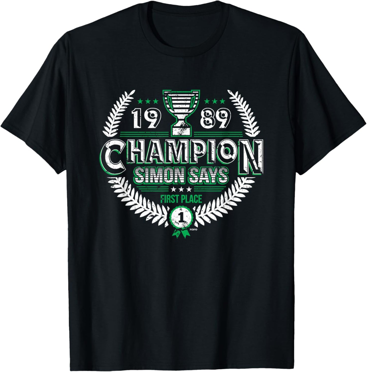 1989 Simon Says Champion, First Place Apparel | Top Conversion Title | Aesthetic Casual Look