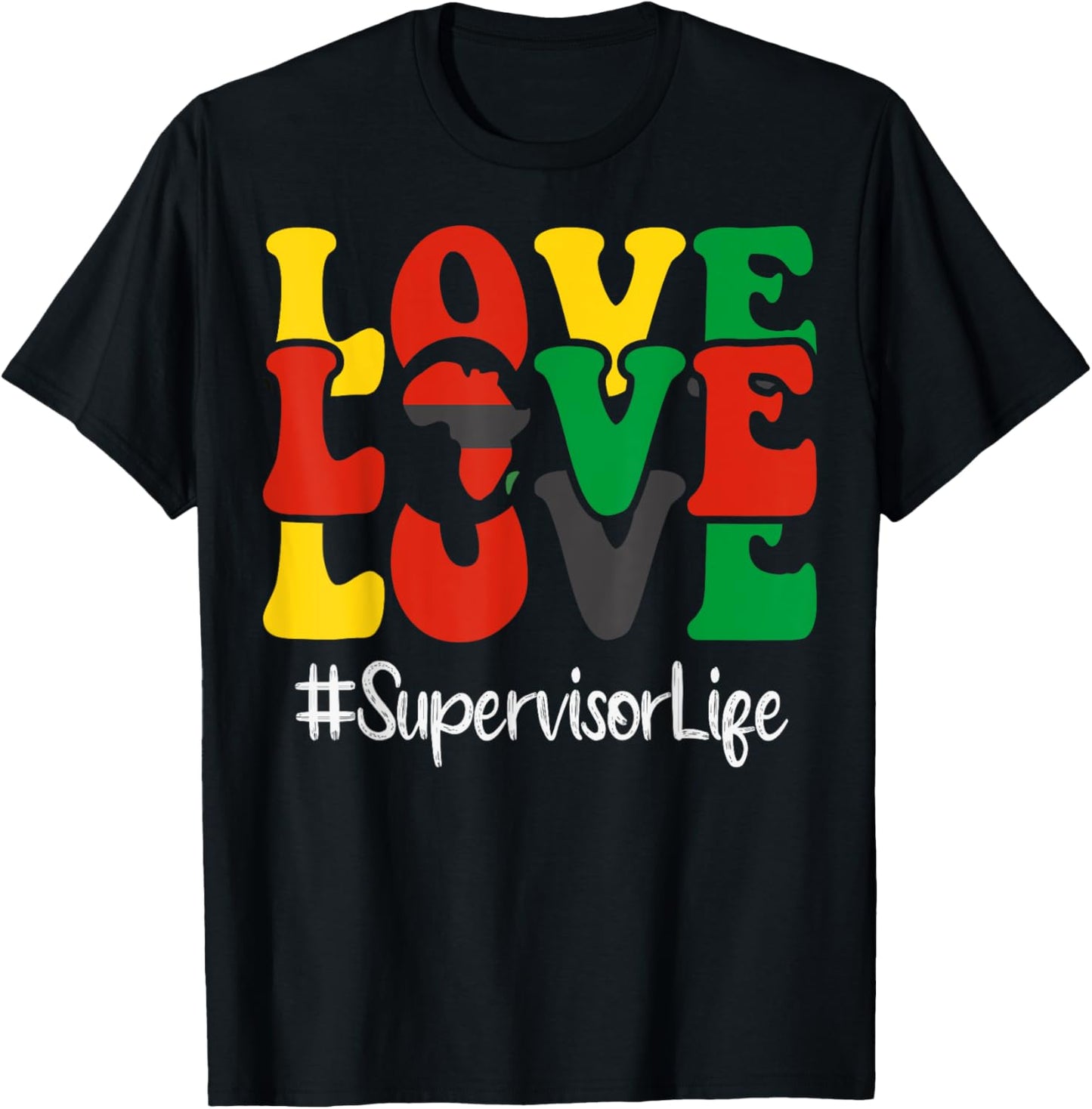 Supervisor Love African American Women Black History Month Apparel | High Search Volume | Must-Have Style