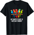 My Happy Place Is With My Parrot - Apparel | US Viral Pick | Top Rated Comfort