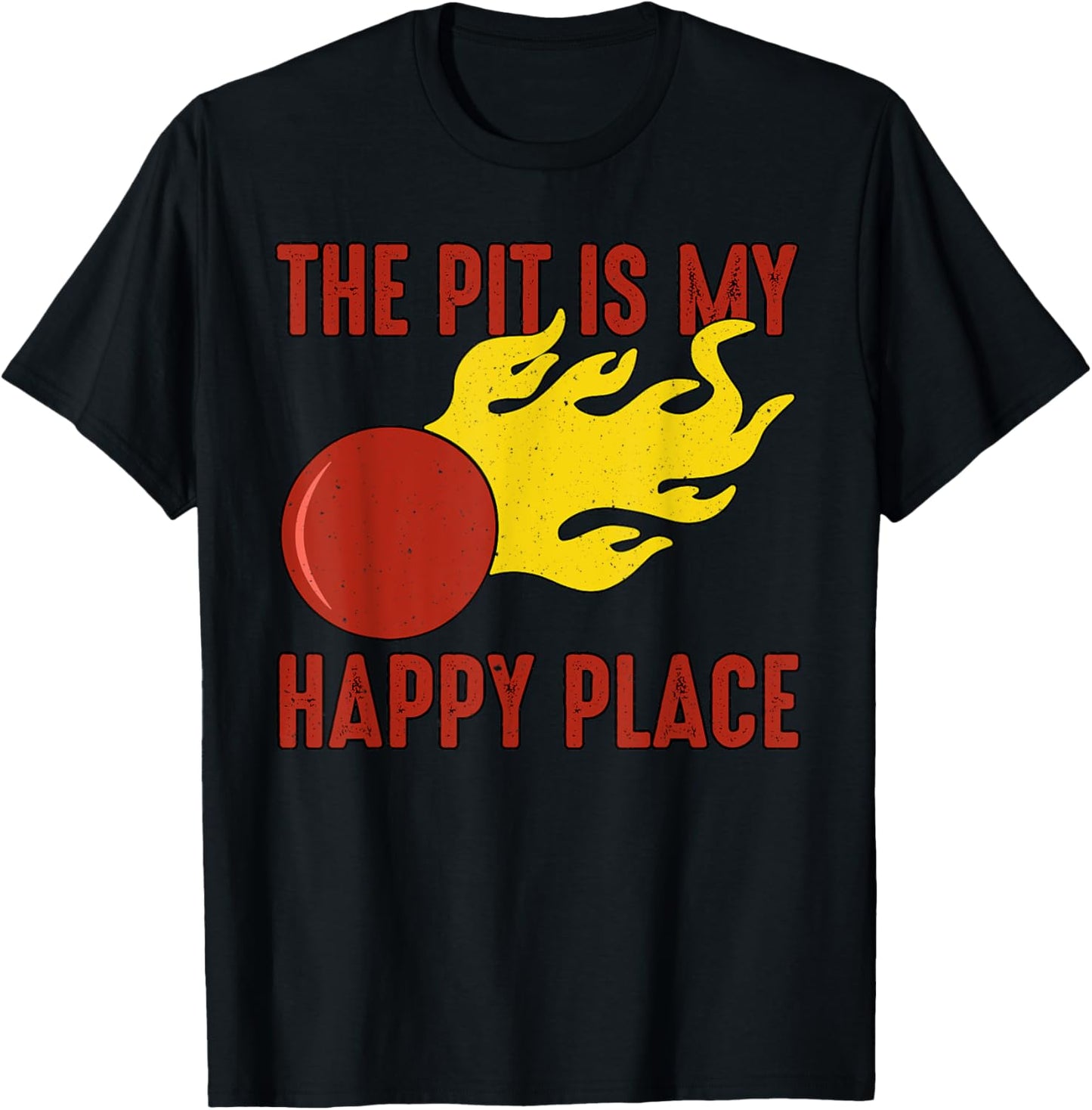 The Pit Is My Happy Place Cool Ball Sport Gaga Ball Apparel | Google Shopping Optimized | Aesthetic Casual Look