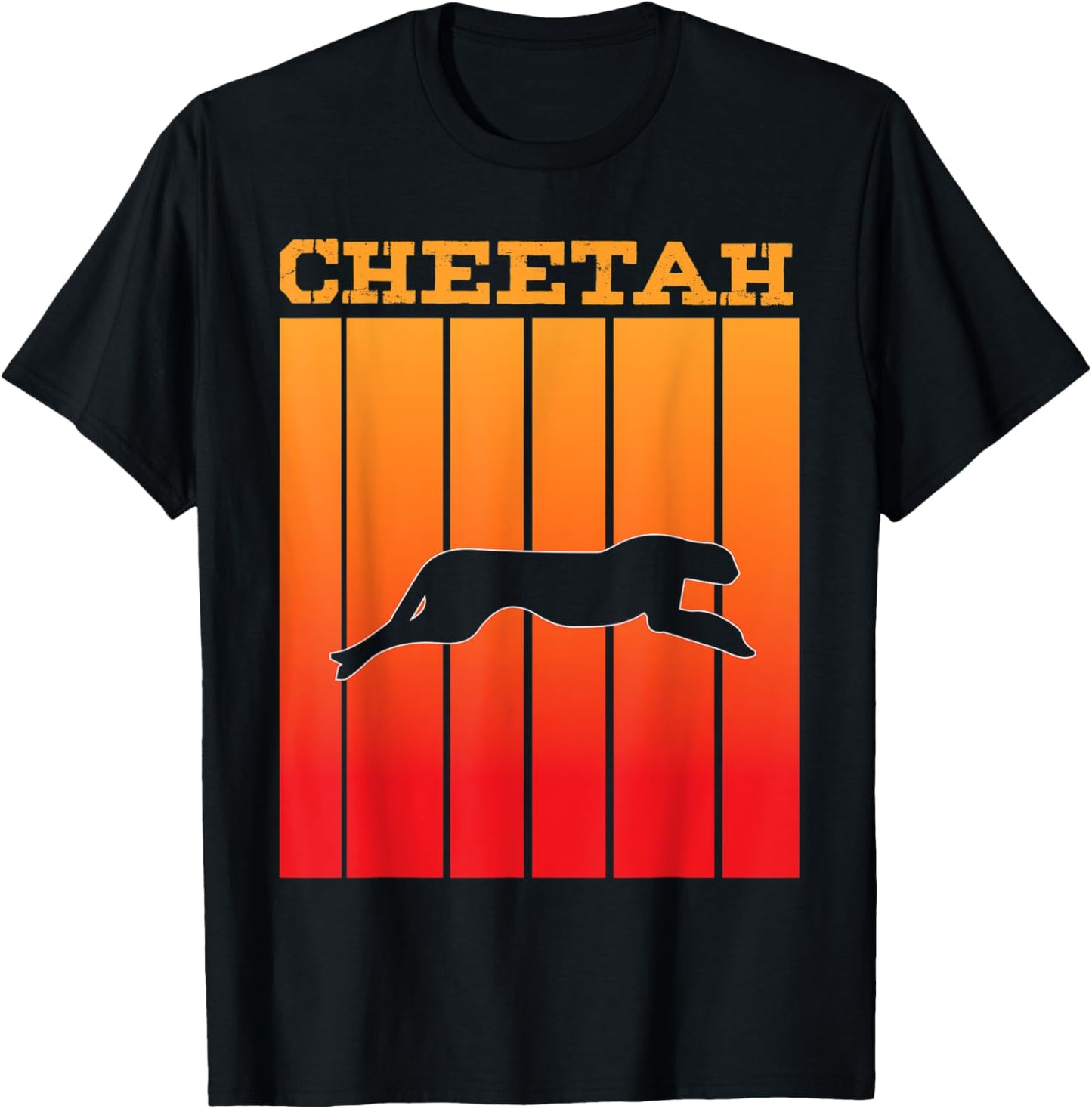 cheetah Shadow silhouette at Sunset Apparel Streetwear Style Fan Favorite