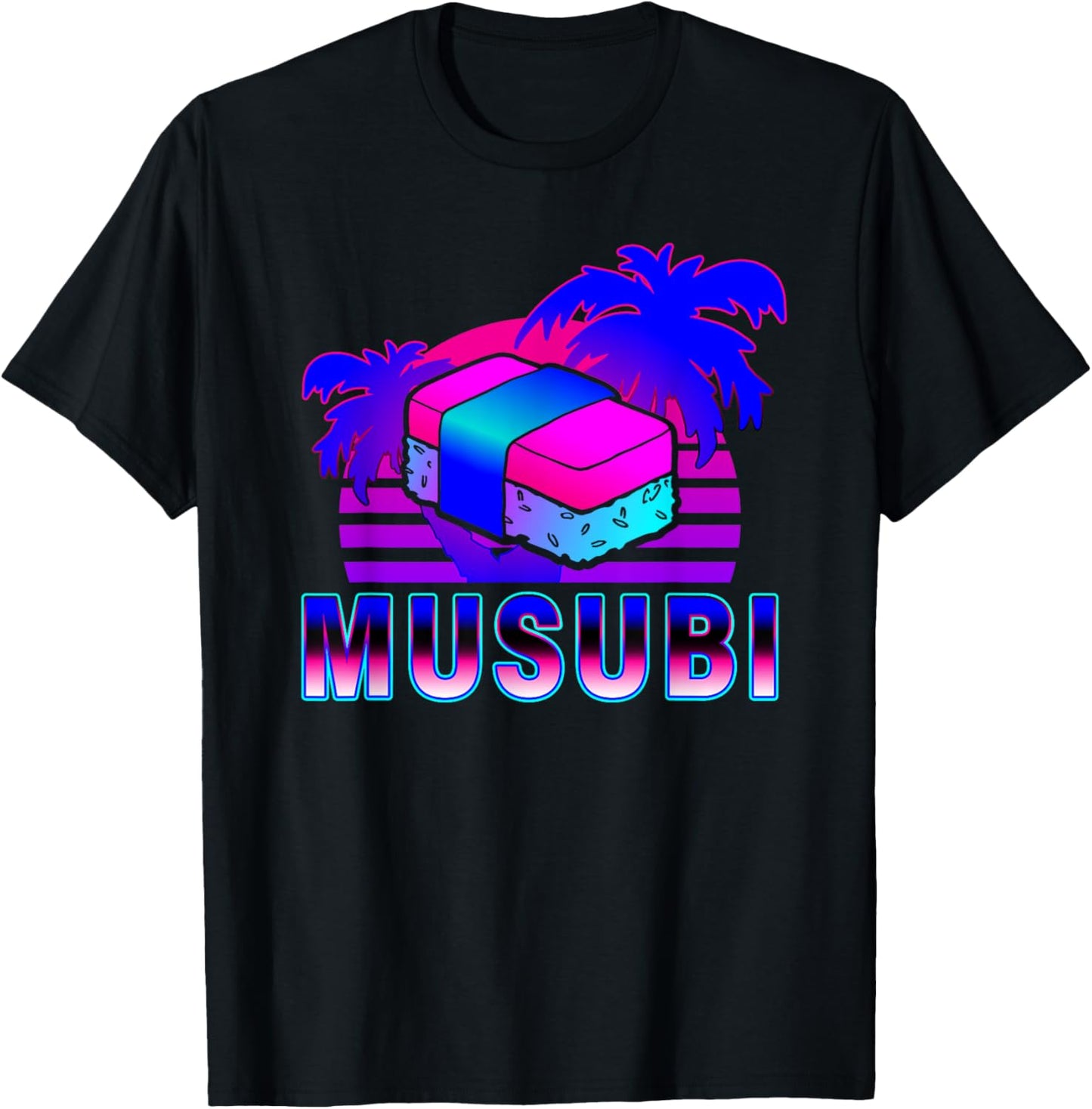 Musubi Hawaii Retro 80s 90s Apparel | Best Seller Pick | Comfort Daily Wear