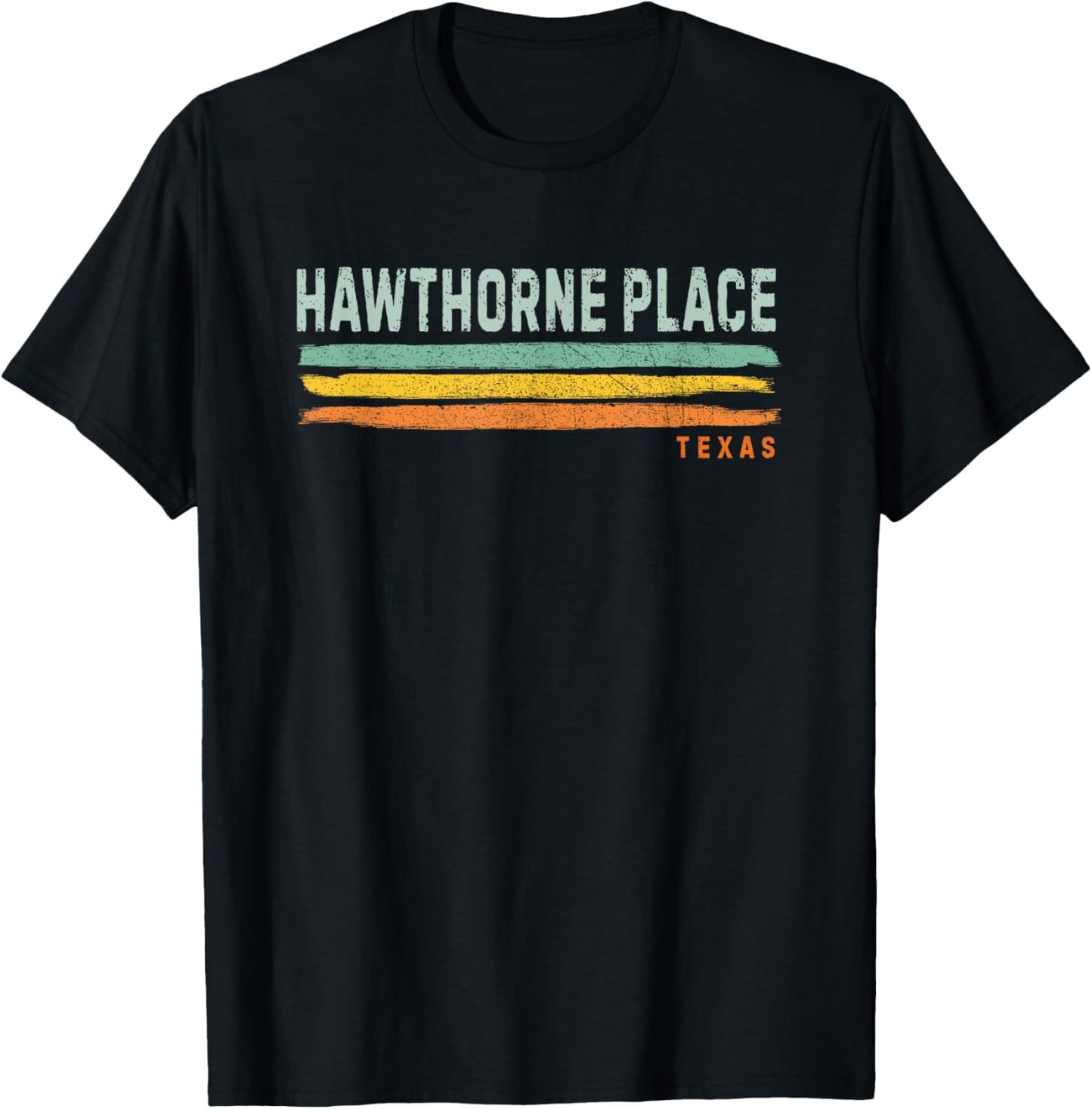 Vintage Stripes Hawthorne Place TX Apparel | Trending 2025 | High CTR Boost