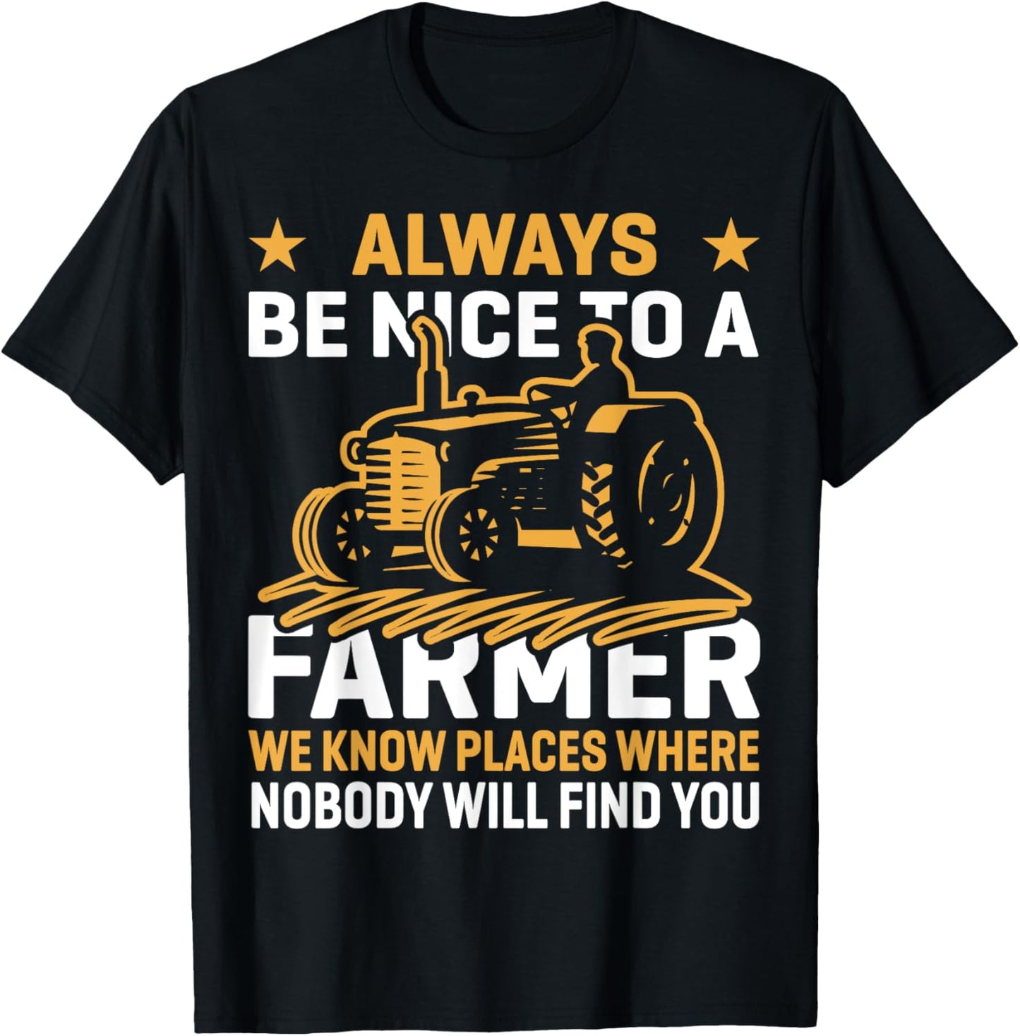 Always Be Nice To A Farmer We Know Places Where Nobody Will Apparel | US Viral Pick | Customer Favorite