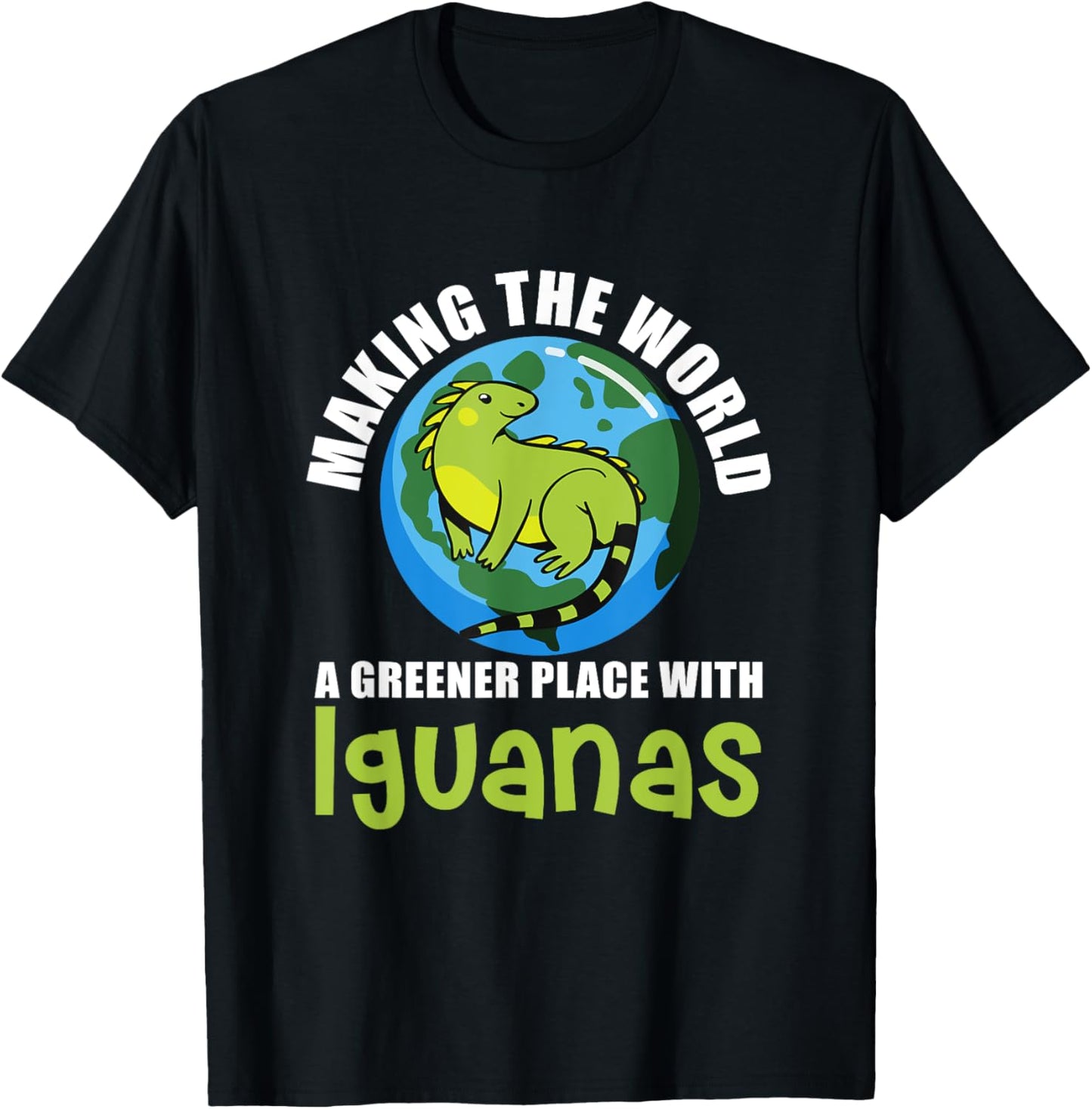 Retro Reptile Making The World A Greener Place With Iguanas Apparel | Trending 2025 | Perfect Gift Choice