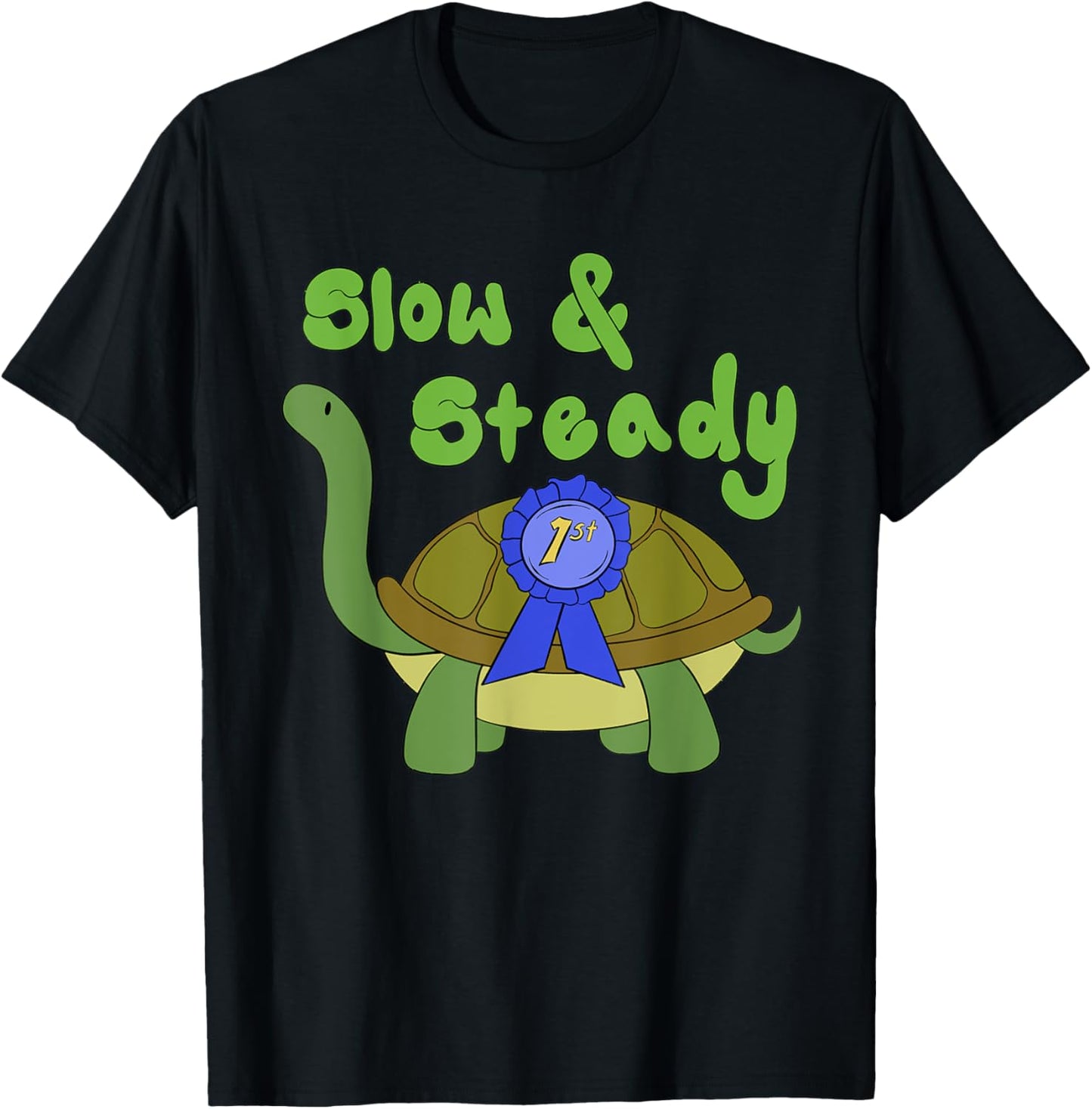Funny Slow and Steady 1st Place Turtle Cute Apparel | US Viral Pick | Perfect Gift Choice