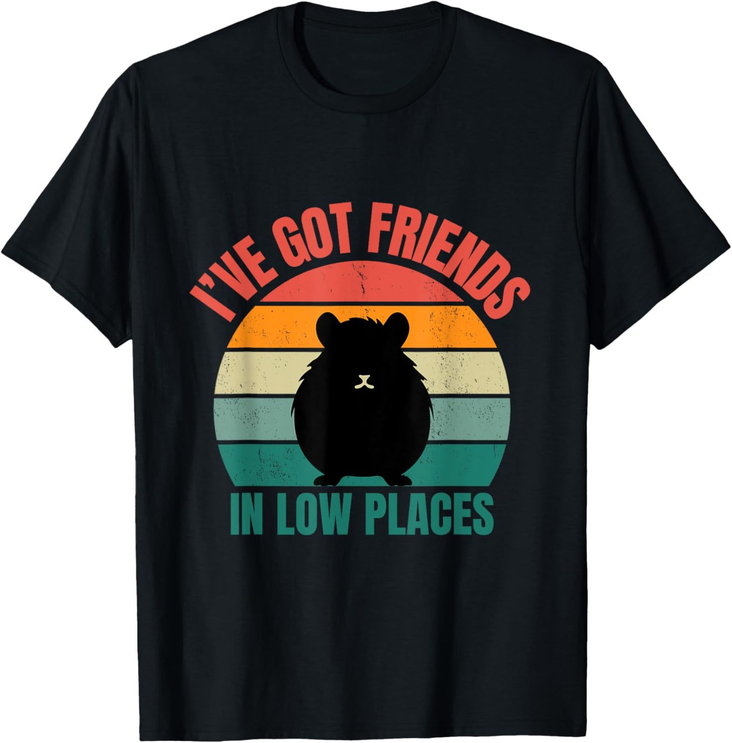 Hamster I've Got Friends In Low Places Apparel | Google Shopping Optimized | Aesthetic Casual Look