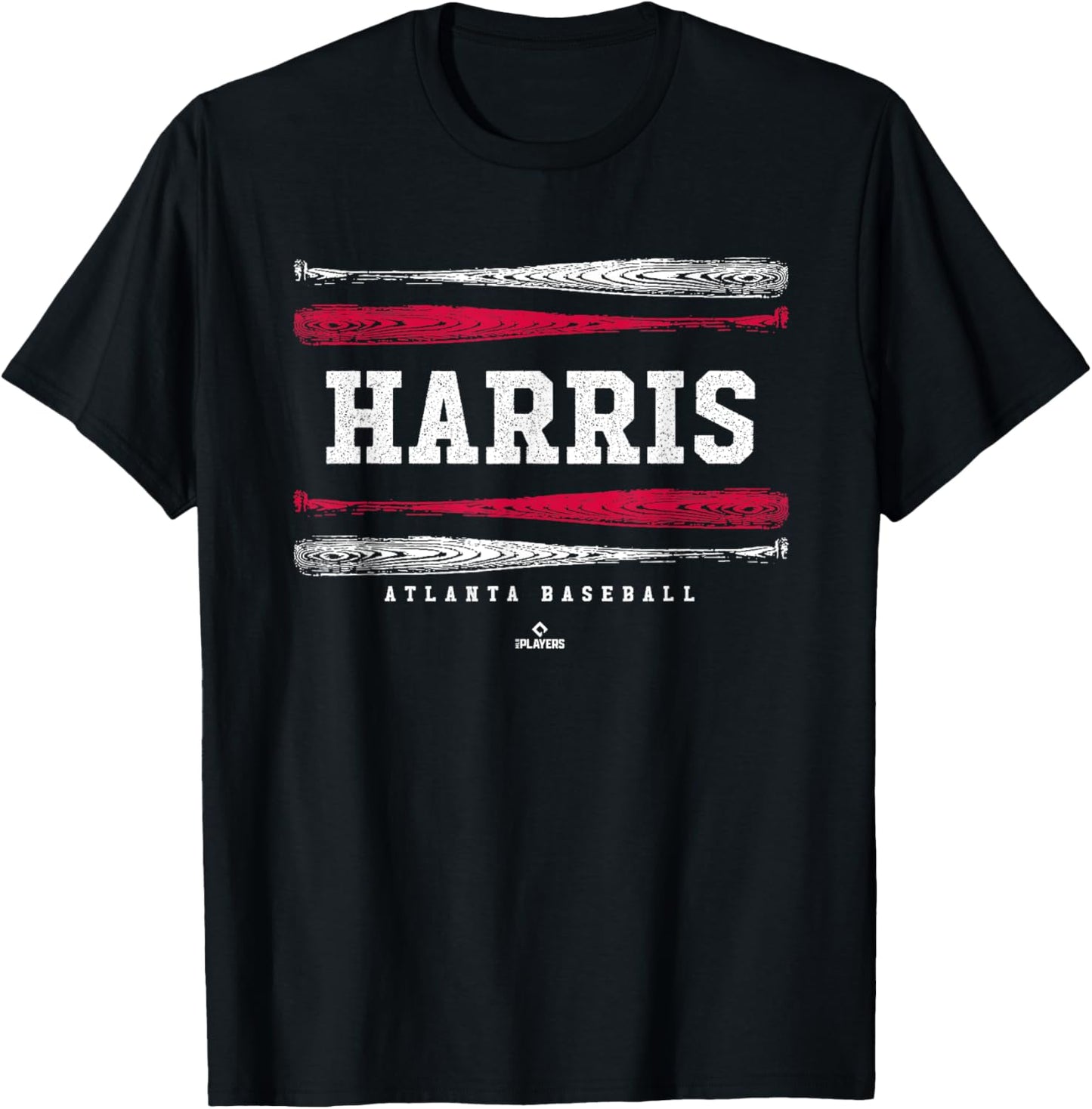 Vintage Baseball Bat Gameday Michael Harris Atlanta MLBPA Apparel | Viral Streetwear Style