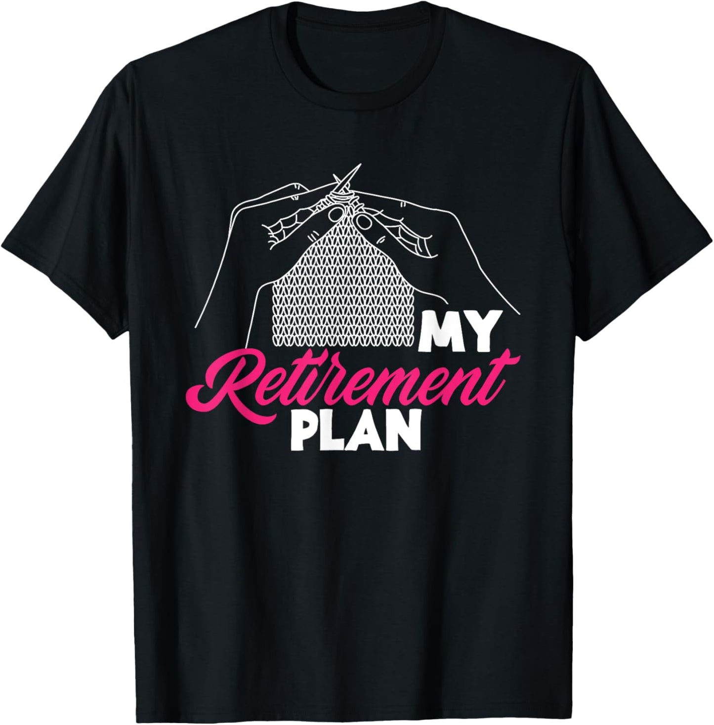 Knitting My Retirement Plan Knitter Needles Yarn Pensioner Yarn Supply | Trending 2025 | Perfect for Crafters