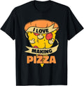 I love Making Pizza Pizzaiolo Pizzeria Lover Pizza Maker Apparel | Premium Quality | Must-Have Style