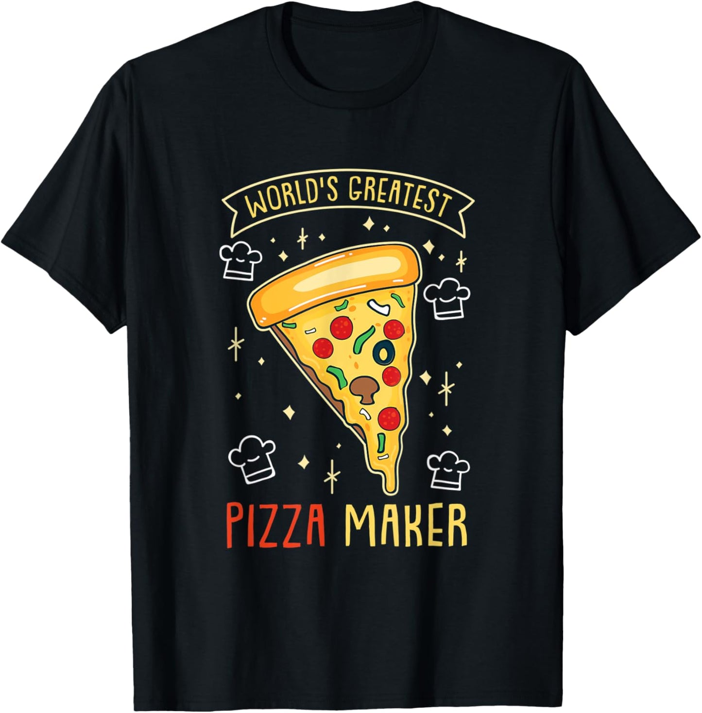 Worlds Greatest Pizza Maker Pizzeria Present Apparel | High Search Volume | Perfect Gift Idea