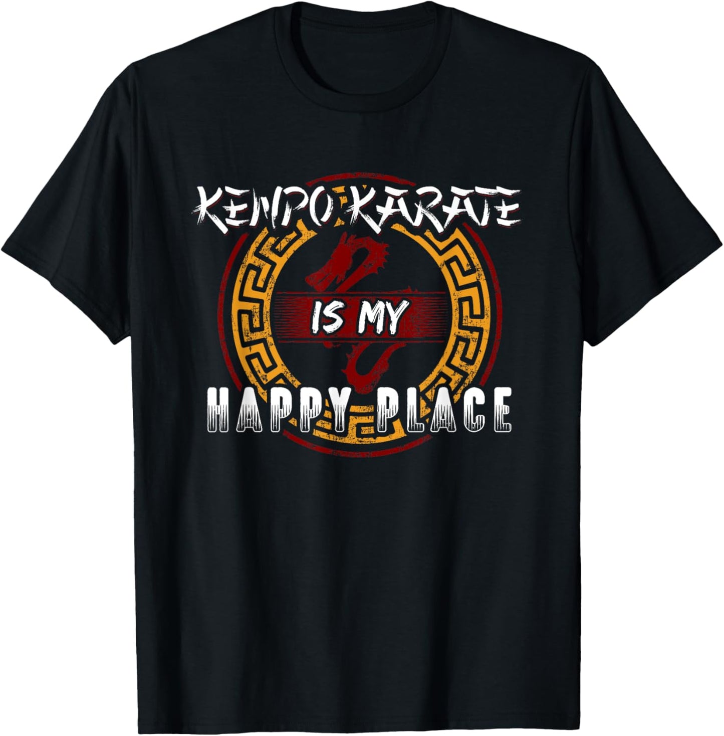 Kenpo Karate Is My Happy Place Apparel | US Viral Pick | Daily Wear Essential