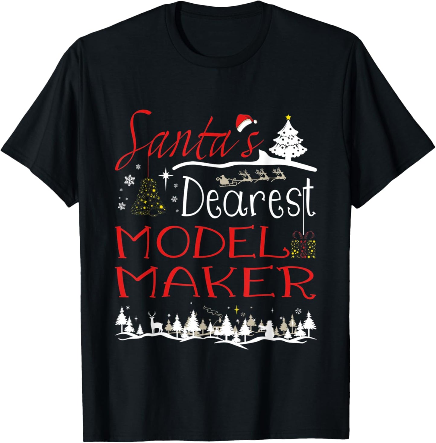 Model Maker Xmas Job Cute Christmas Apparel | Trending 2025 | Must-Have Style