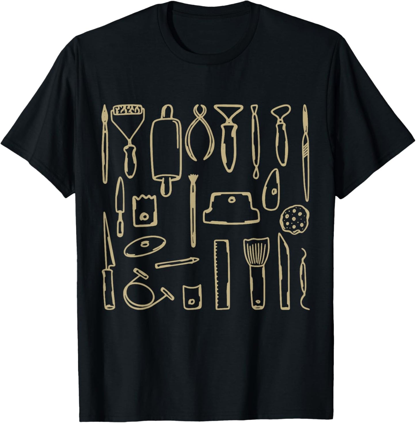 Pottery Tools Potter Vintage Ceramic Artist Apparel | US Viral Style | Aesthetic Fit