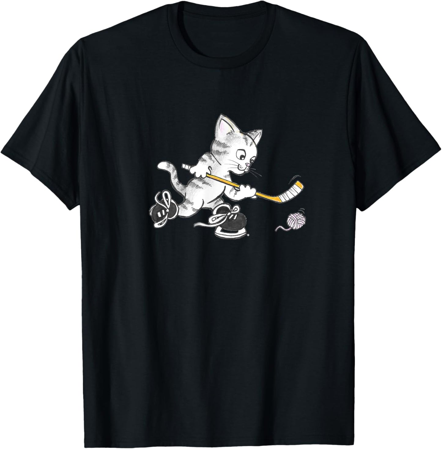 Cute Kitten Kitty Cat Playing Hockey Player Yarn Puck SCORE Yarn Supply | High Search Volume | High CTR Title