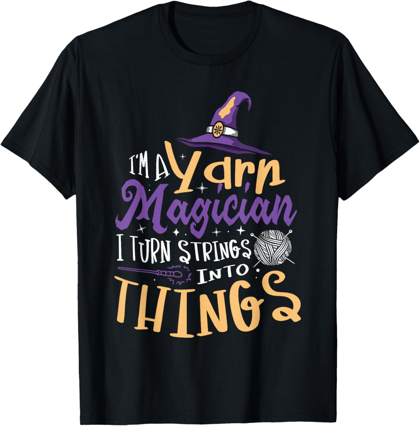I Turn Strings Into Things Crochet Crocheting Yarn Yarn Supply | Top Rated | Perfect for Crafters