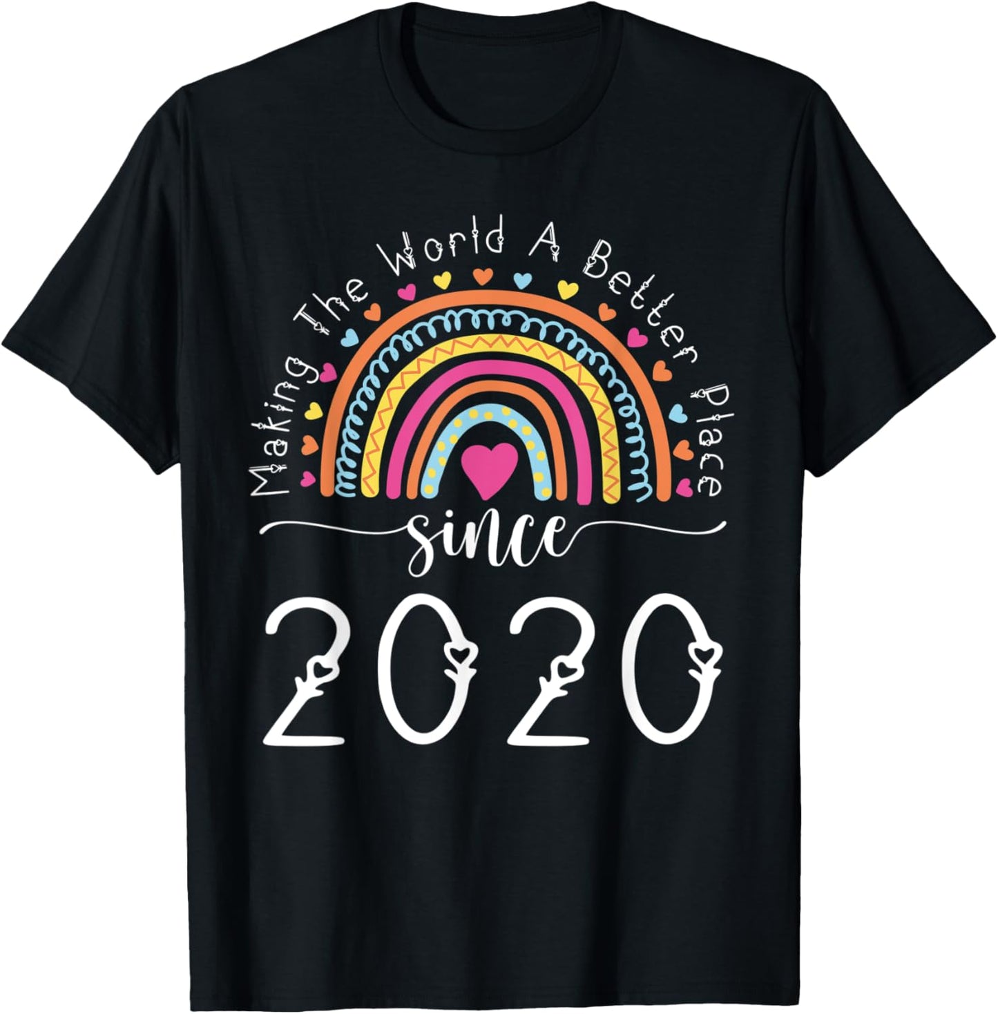 2nd Birthday Born Making The World Better Place Since 2020 Apparel | Premium Quality | Top Rated Comfort