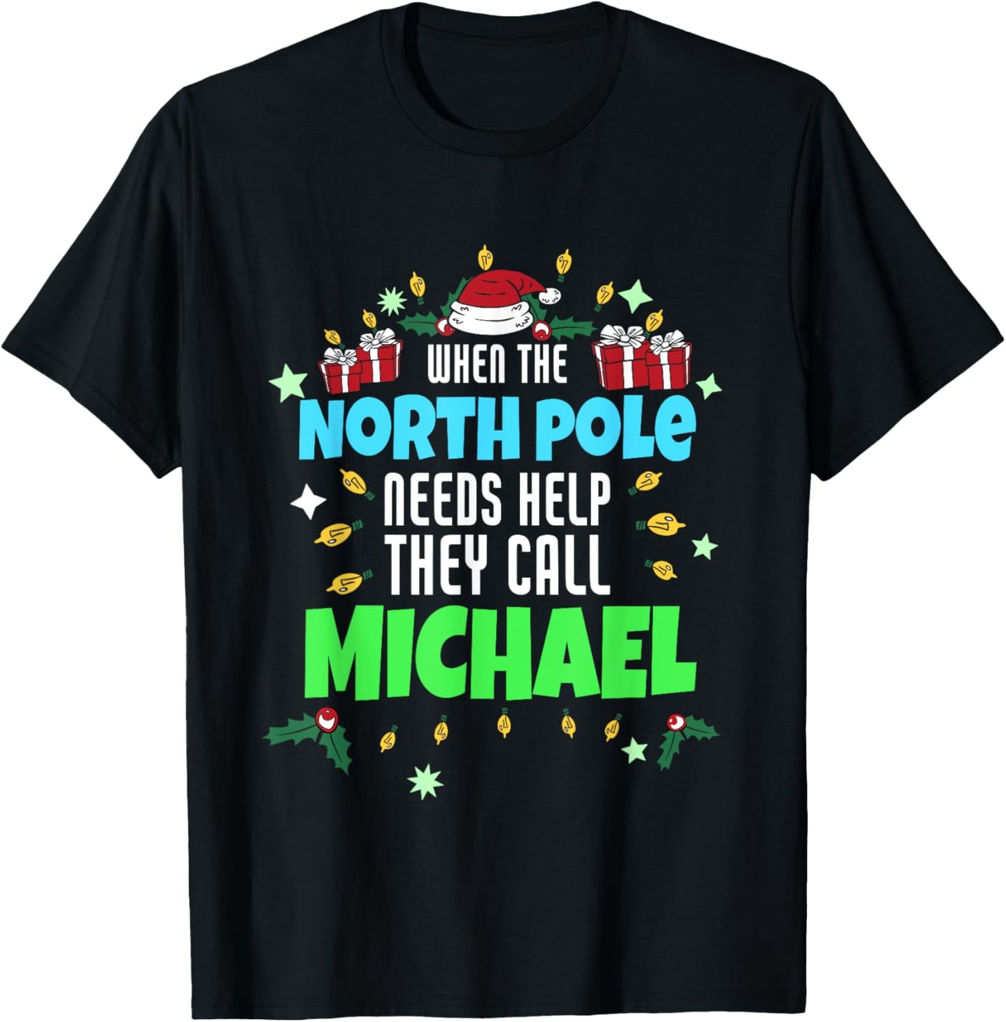 North Pole Helper Michael Christmas Michael Name Apparel | Premium Quality