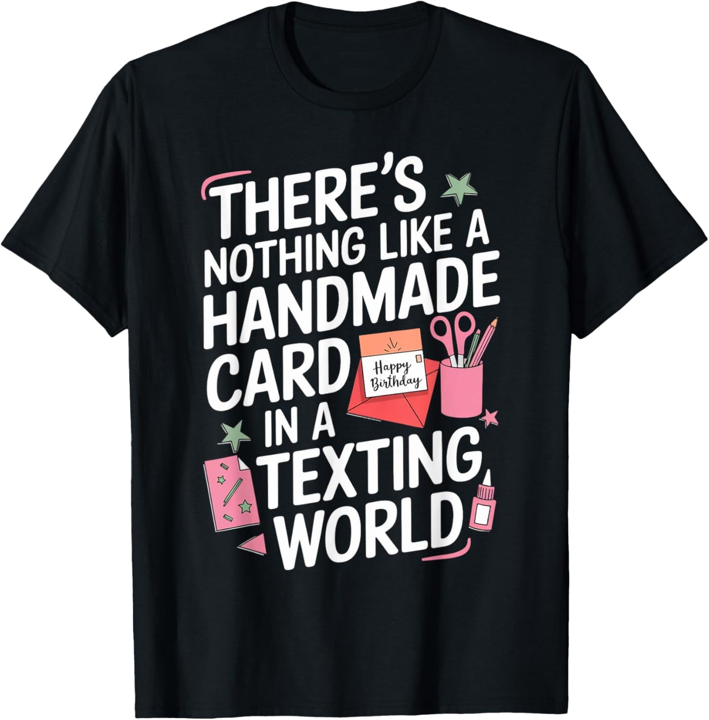 Handmade Card Cardmaking Crafter Scrapbook Card Maker Apparel | Trending 2025 | Aesthetic Fit