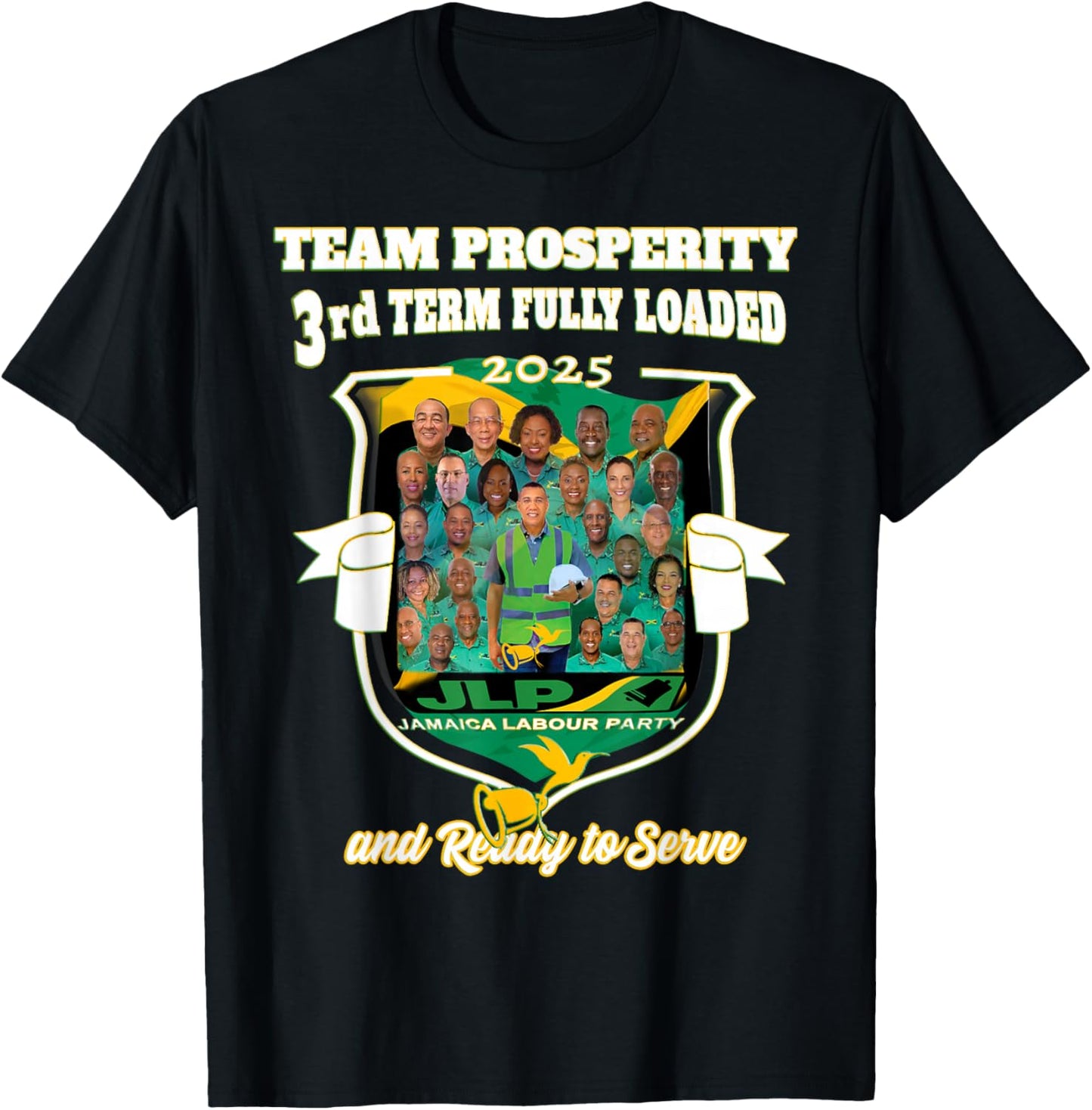 Jamaica Labour Party, 3rdTEAM Prosperity JLP Supporter Gifts Apparel | Trending 2025