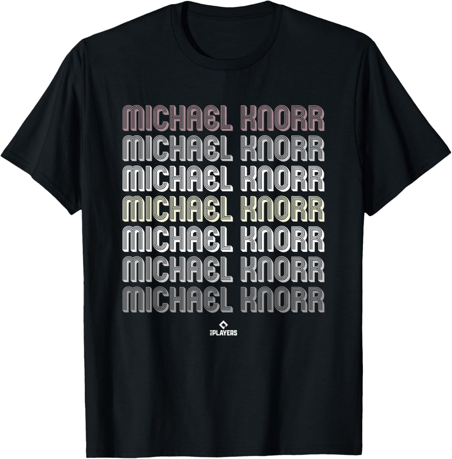 Retro Repeat Michael Knorr Prospect Baseball Fan Gear Apparel | Everyday Casual Wear