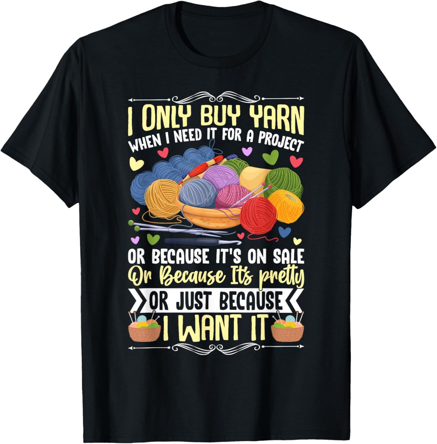 I Only Buy Yarn When I Need It Crochet Crocheting Yarn Supply | Trending 2025 | High CTR Title
