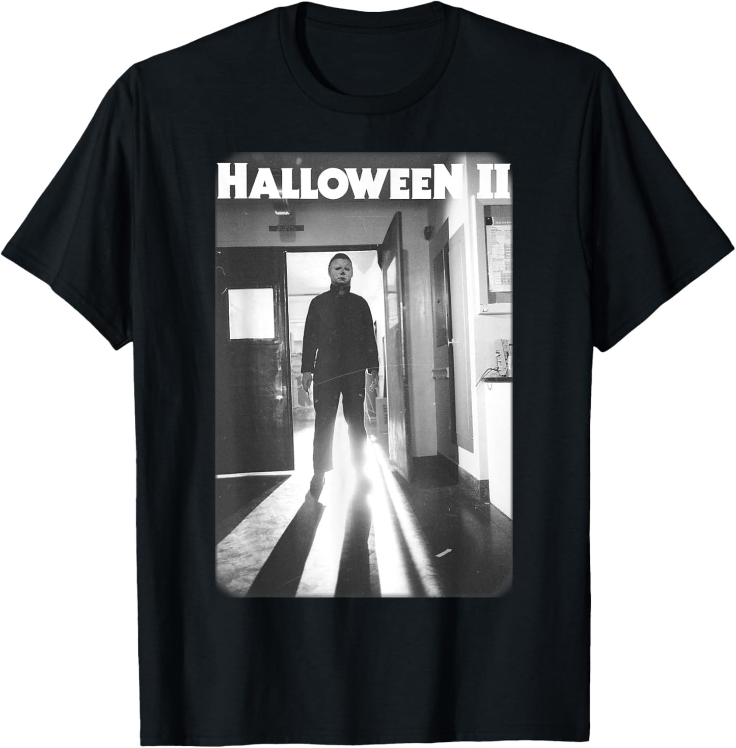 Halloween 2 Michael Myers Faded Poster Apparel | Premium Quality