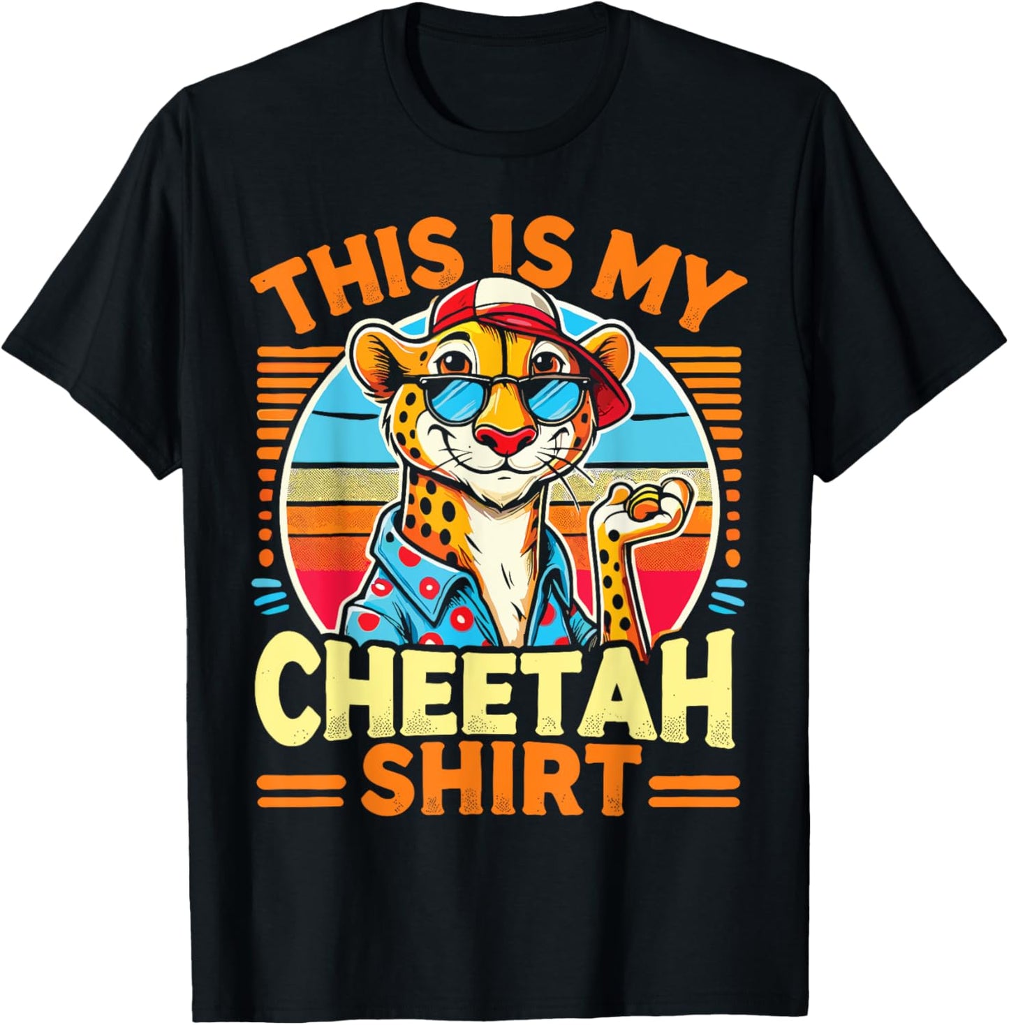 Cheetah African Wild Safari Leopard This Is My Cheetah Apparel Trending US Hot Right Now